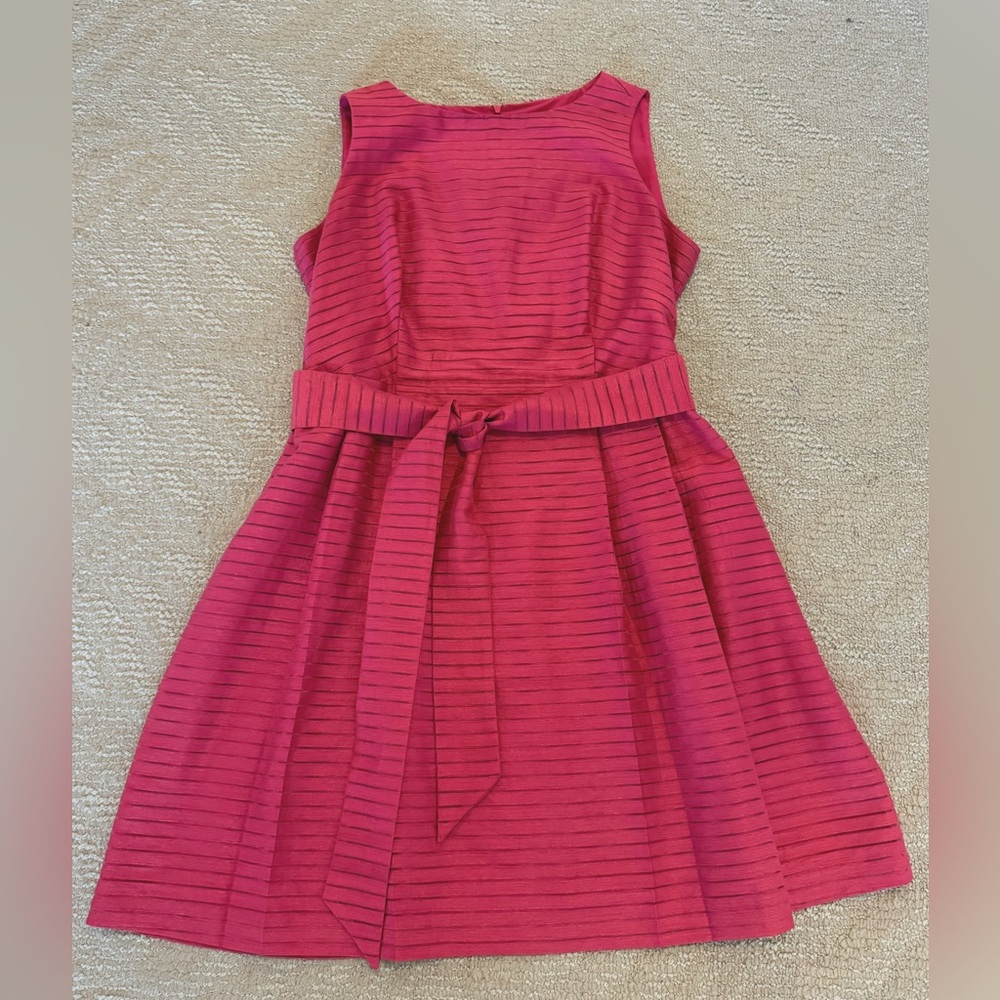 Anne Klein Dress in Rich Pink